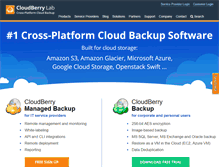 Tablet Screenshot of cloudberrylab.com